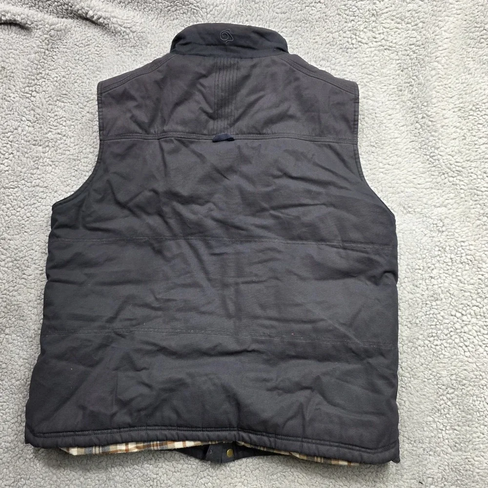 Craghoppers‎ mens puffer Blue Utility vest size Xlarge Flannel Lining